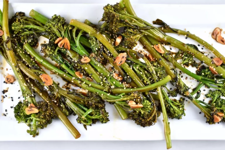 Easy Asian Style Broccolini