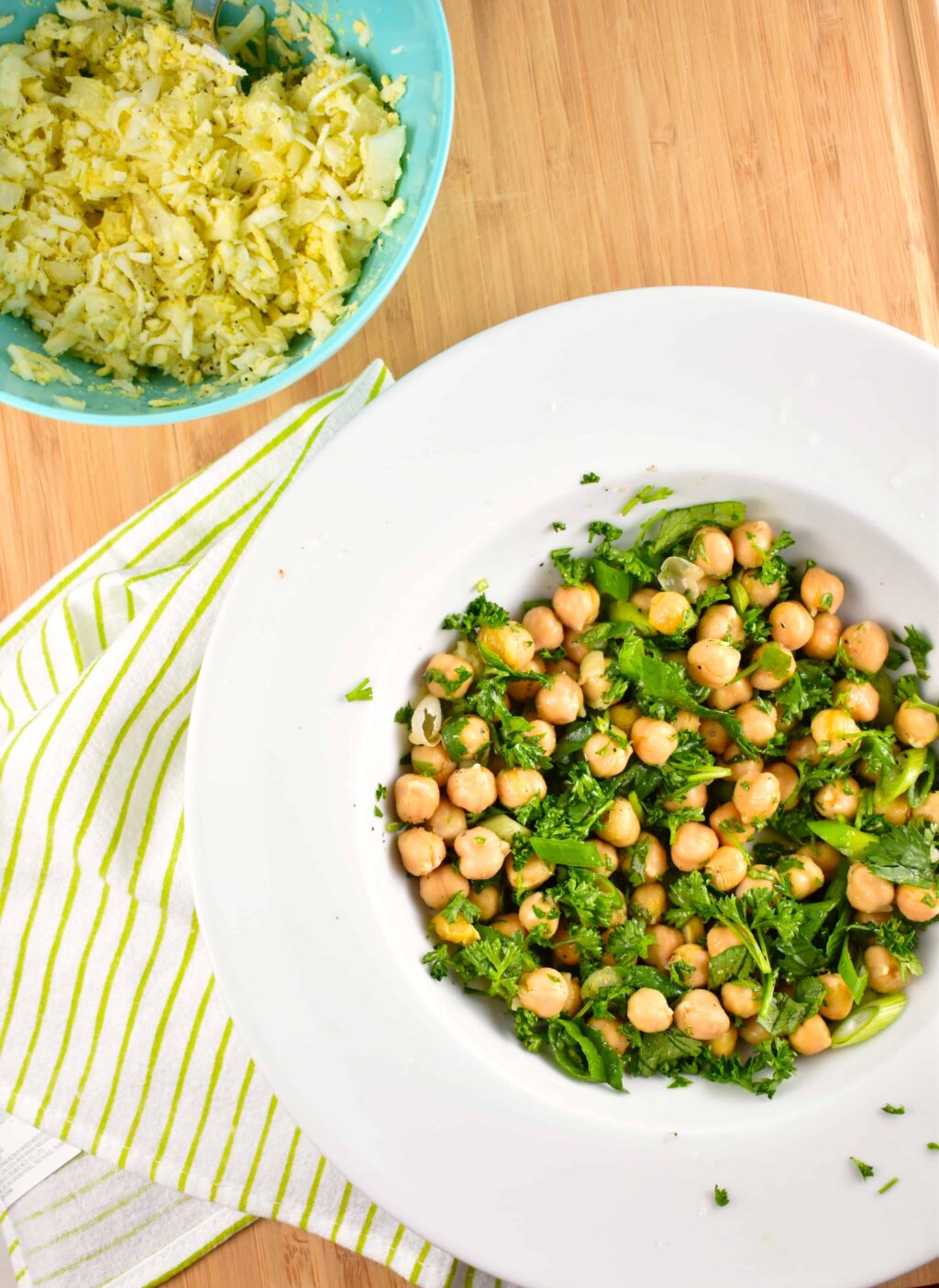 Egg And Chickpea Salad Recipe LaaLoosh