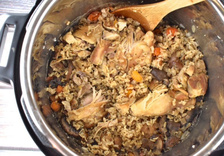 Instant Pot Chicken and Rice 