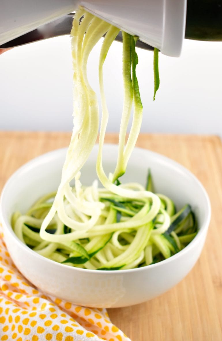 Using the Vegetable Spiralizer 