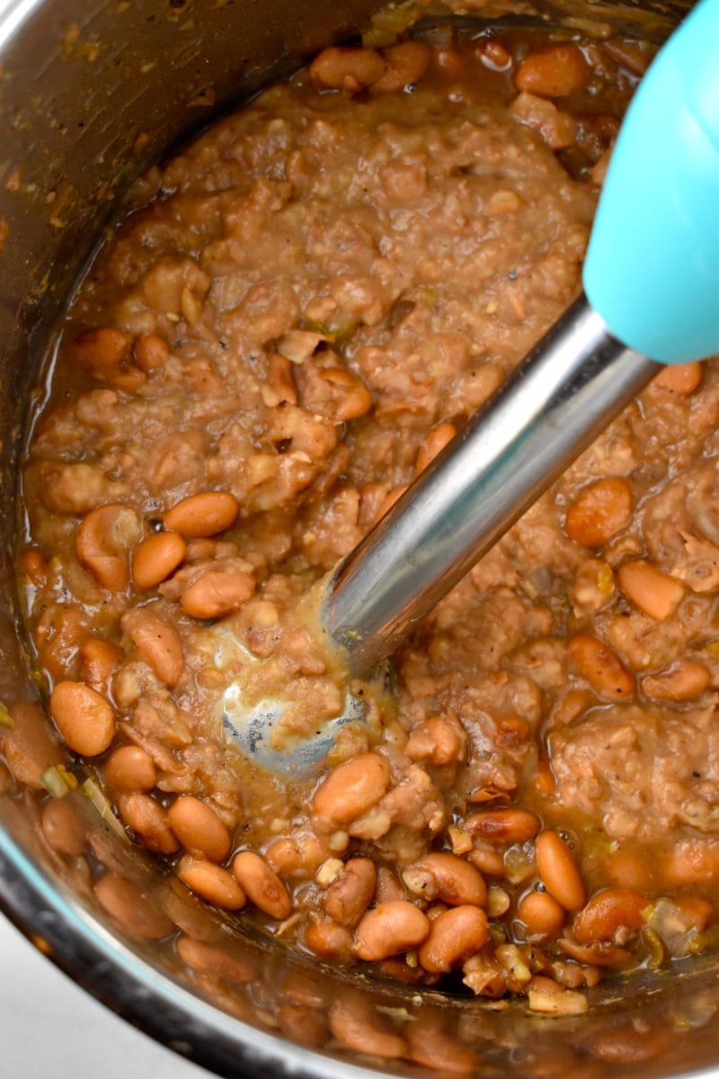 Instant Pot Refried Beans Recipe LaaLoosh