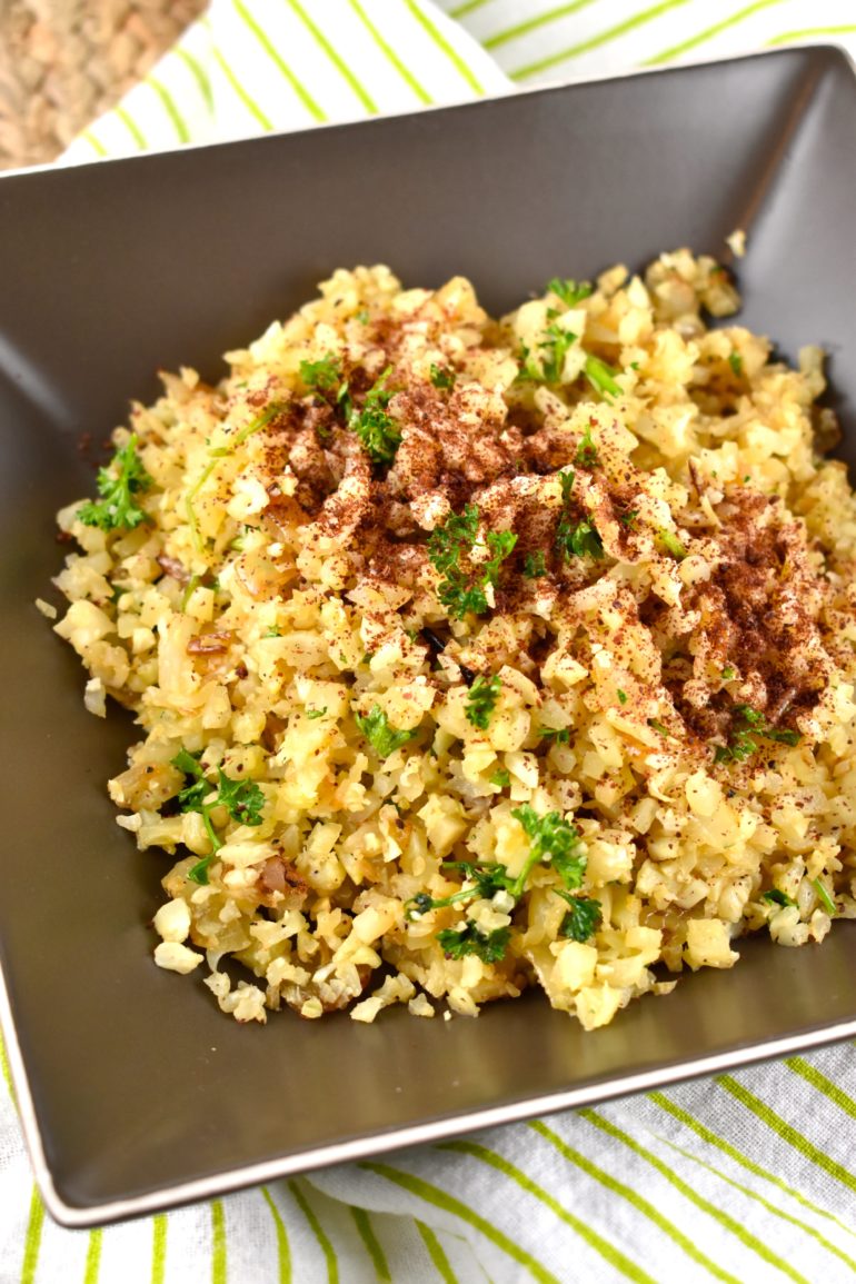 Cauliflower Rice with Sumac 