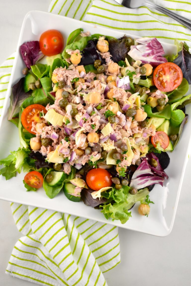 Tuna and Garbanzo Bean Salad