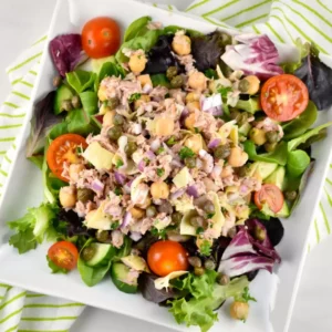 Tuna Garbanzo Bean Salad