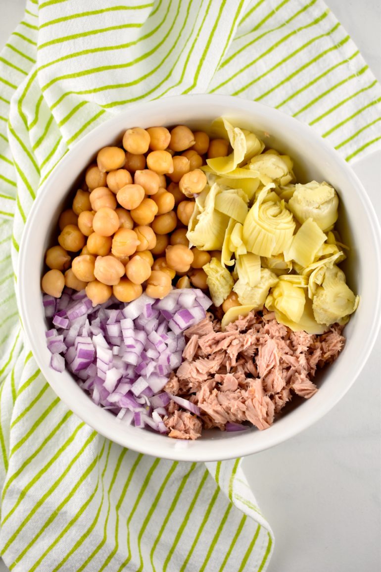 Tuna and Garbanzo Bean Salad