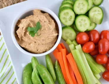 Roasted Cauliflower Hummus