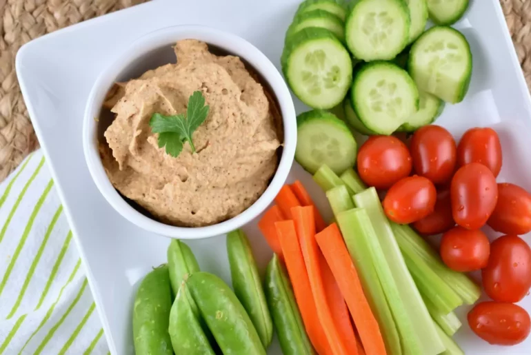 Roasted Cauliflower Hummus