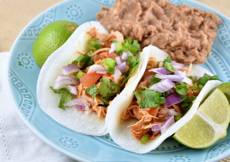 Jicama Tortilla Chicken Tacos Recipe LaaLoosh