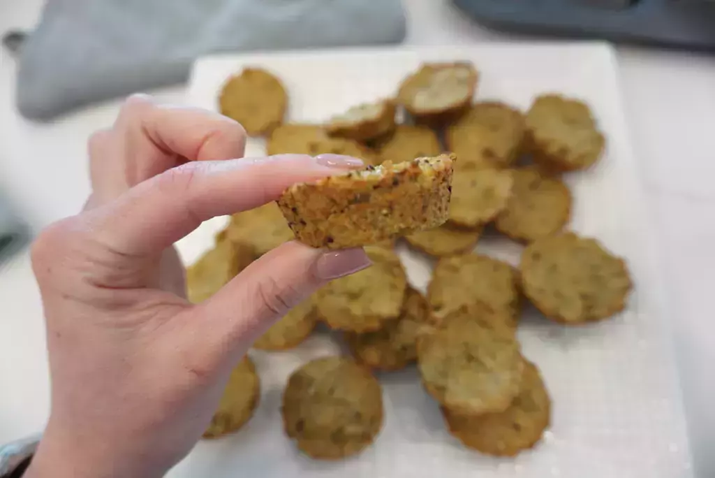 broccoli cheddar quinoa bite