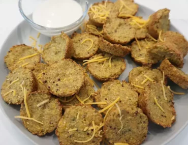 broccoli cheddar quinoa bites