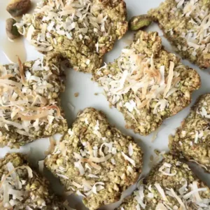 pistachio snack squares