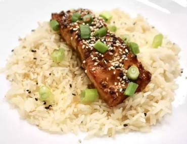 air fryer teriyaki salmon