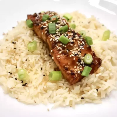 air fryer teriyaki salmon