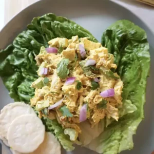 low-fat curry chicken salad