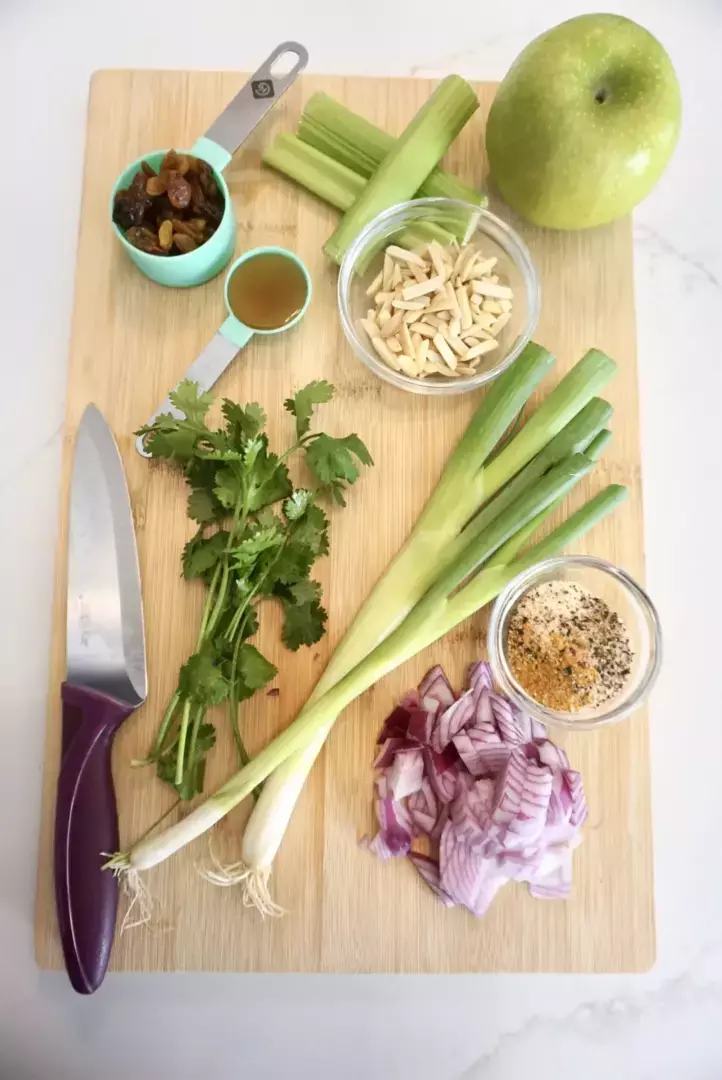 low-fat curry chicken salad ingredients