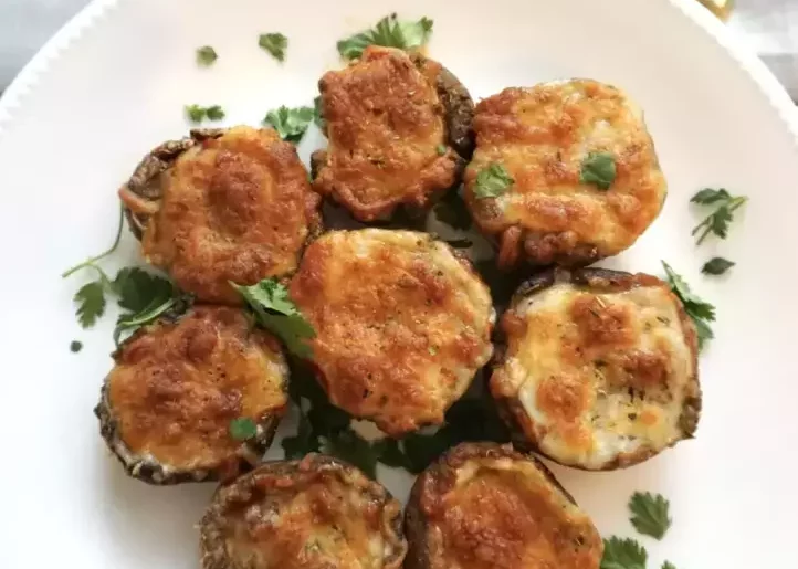 Pizza Stuffed Mushrooms Recipe