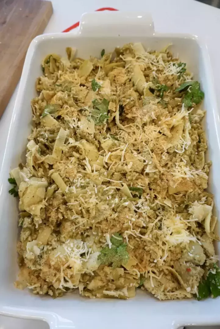 Recipe: Artichoke and Green Bean Casserole