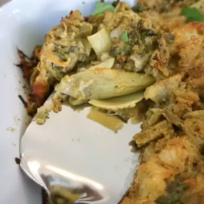 Recipe: Artichoke and Green Bean Casserole