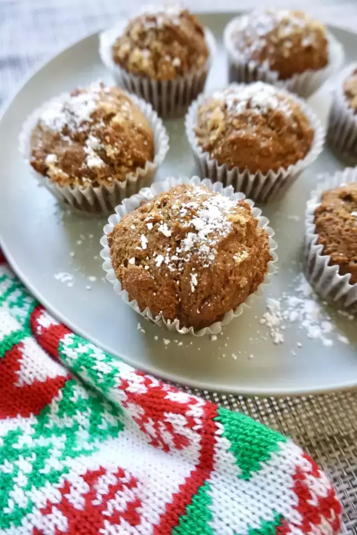 Healthy Gingerbread Muffins Recipe