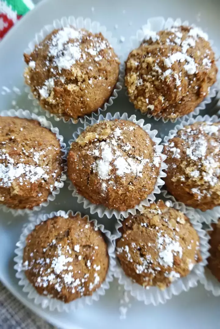 Healthy Gingerbread Muffins Recipe