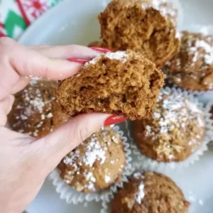 Healthy Gingerbread Muffins Recipe