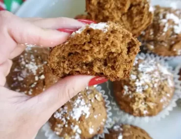 Healthy Gingerbread Muffins Recipe