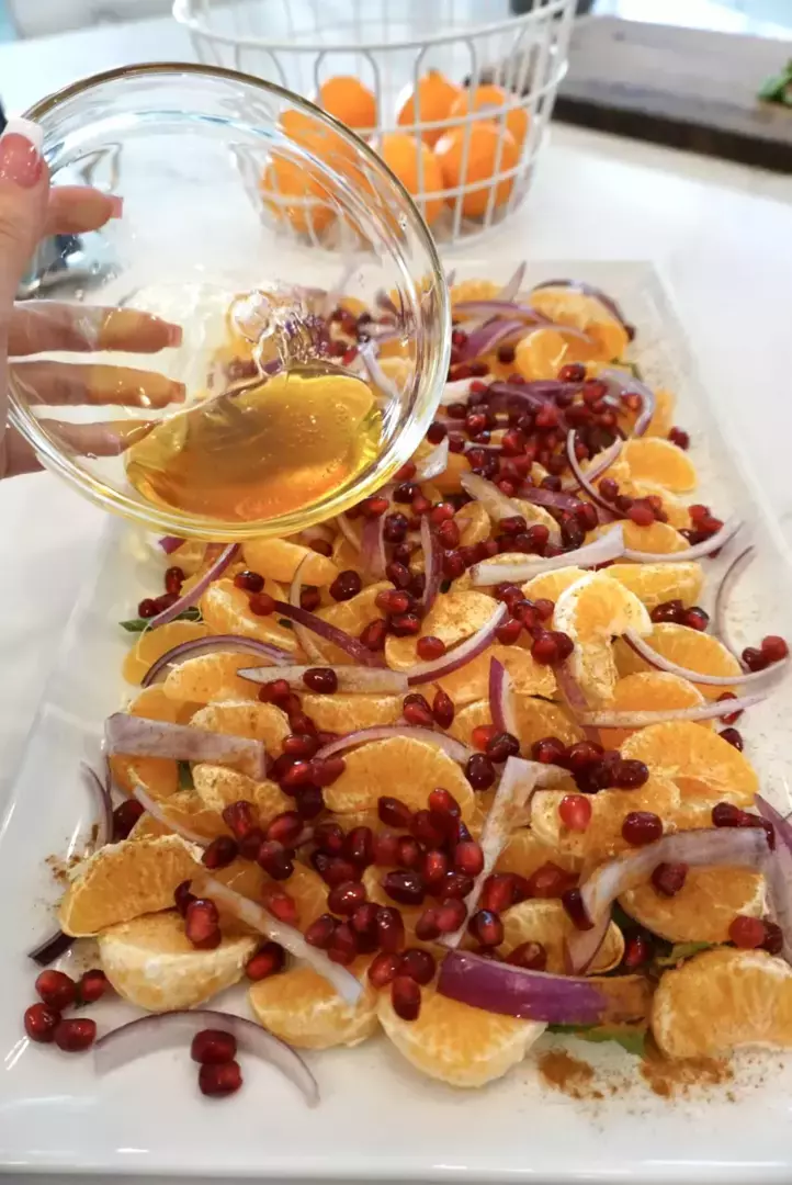 Orange Pomegranate Salad Recipe