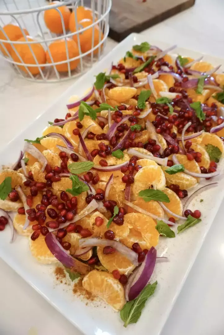 Orange Pomegranate Salad Recipe