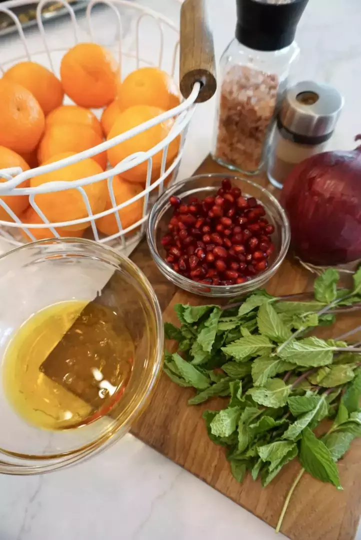 Orange Pomegranate Salad Recipe