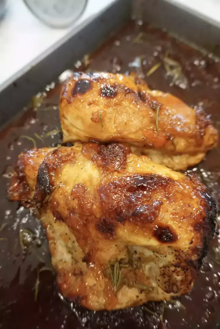 Apricot Glazed Turkey Breast