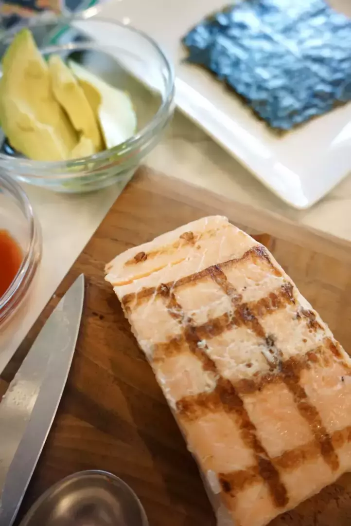 Viral TikTok Salmon and Rice Bowl